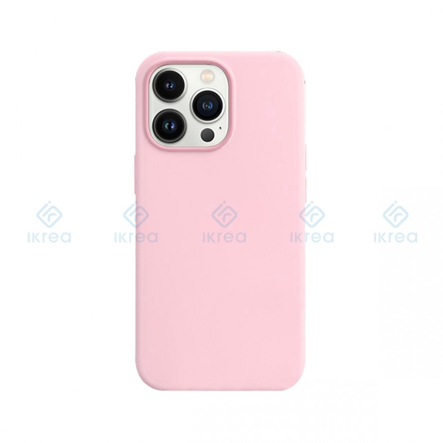 Funda de silicona iPhone 13 Mini (rosa) 