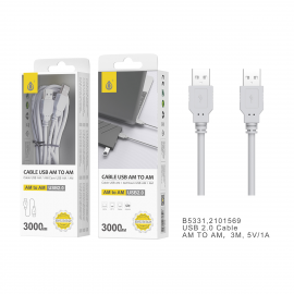 B5332 GR Cable USB 2.0 AM a...