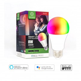 WOOX R4553 SMART LED LIGHT BULB RGBW 8W 3000K