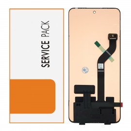 Pantalla completa sin marco para Xiaomi Mi 12 Lite 5G negra original(Service Pack)