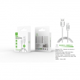 Cable de Datos MX0011 USB...