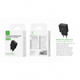 EU QC+PD GaN Wall Charger...