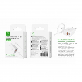 EU QC+PD GaN Wall Charger...