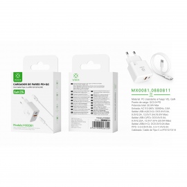 EU QC+PD GaN Wall Charger...