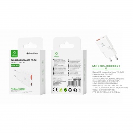 EU QC+PD GaN Wall Charger...