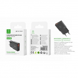 EU QC+PD GaN Wall Charger...