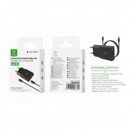 EU PD+PD GaN Wall Charger...