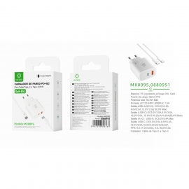 EU QC+PD GaN Wall Charger...