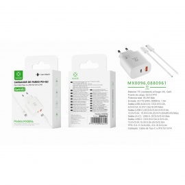 EU QC+PD GaN Wall Charger...