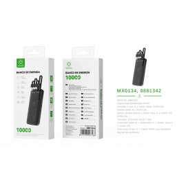 Power Bank MX0134 10000mah...