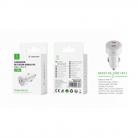 PD+PD Car Charger MX0145...