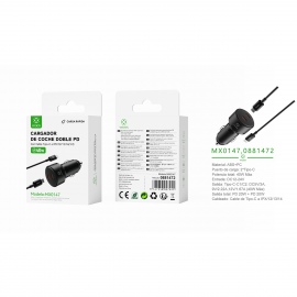 PD+PD Car Charger MX0147...