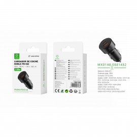PD*2+QC Car Charger MX0148...