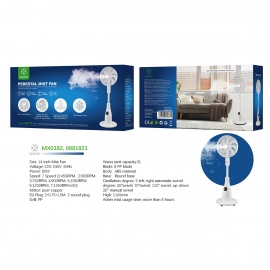 EU Pedestal Fan MX0182 80W...