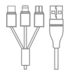 CABLE 3 EN 1 