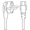 CABLE DE IMPRESORA Y TV